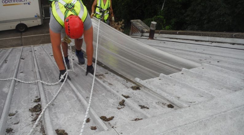 Fall Protection Walsall Industrial Skylights Replacement 
